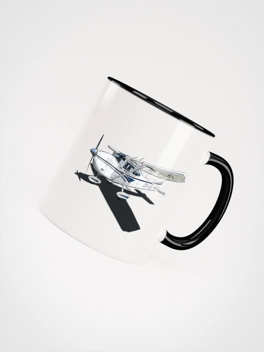 Cessna 182 Soaring Ceramic Mug Two-Tone product image (4)