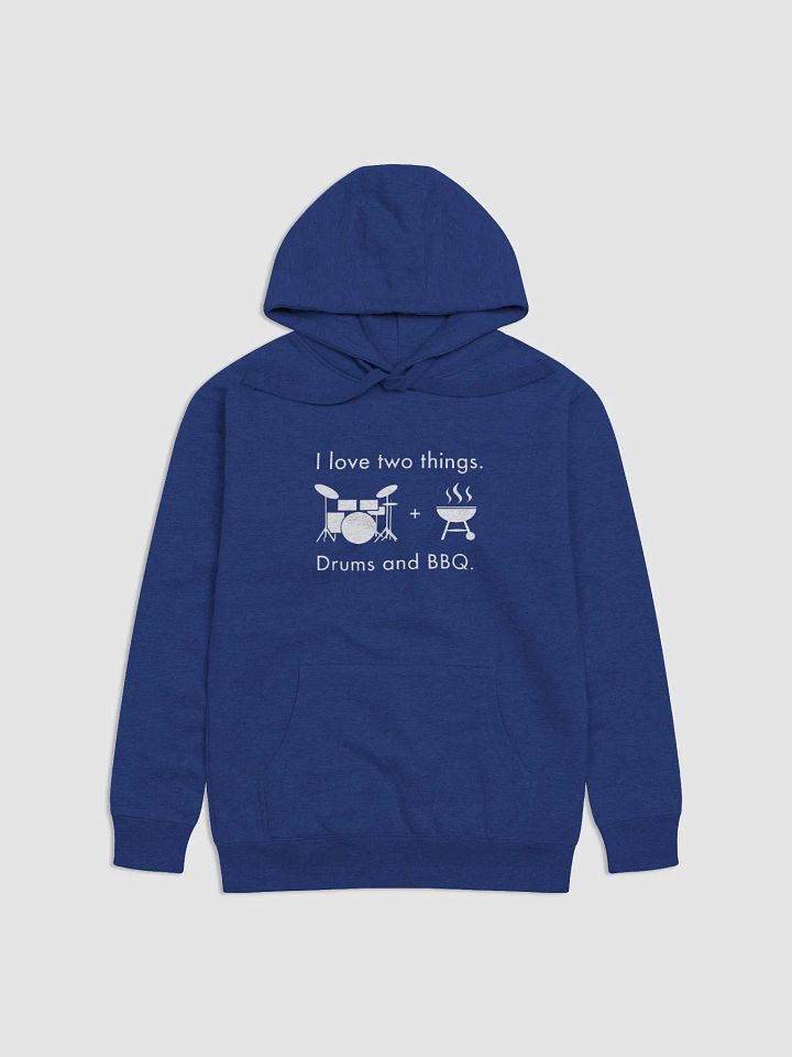 Drums + BBQ Premium Hoodie product image (4)