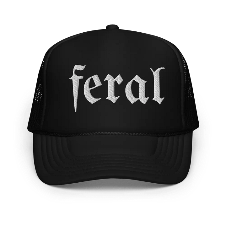 Feral Trucker Hat. product image (1)