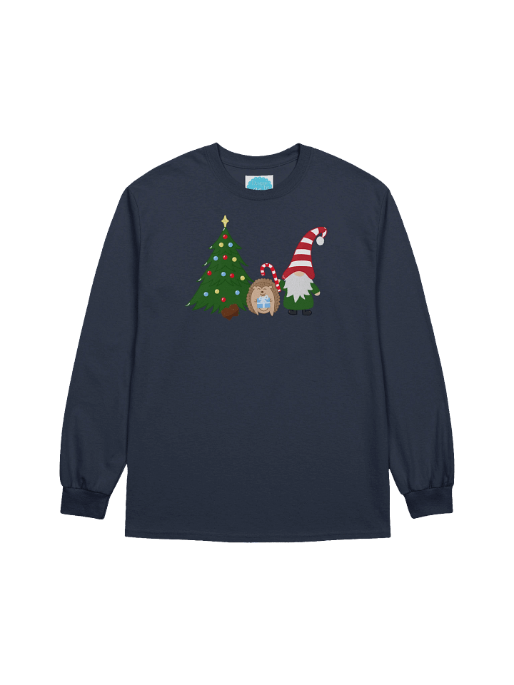 Christmas with my Gnomies Design Long Sleeve Tee product image (8)