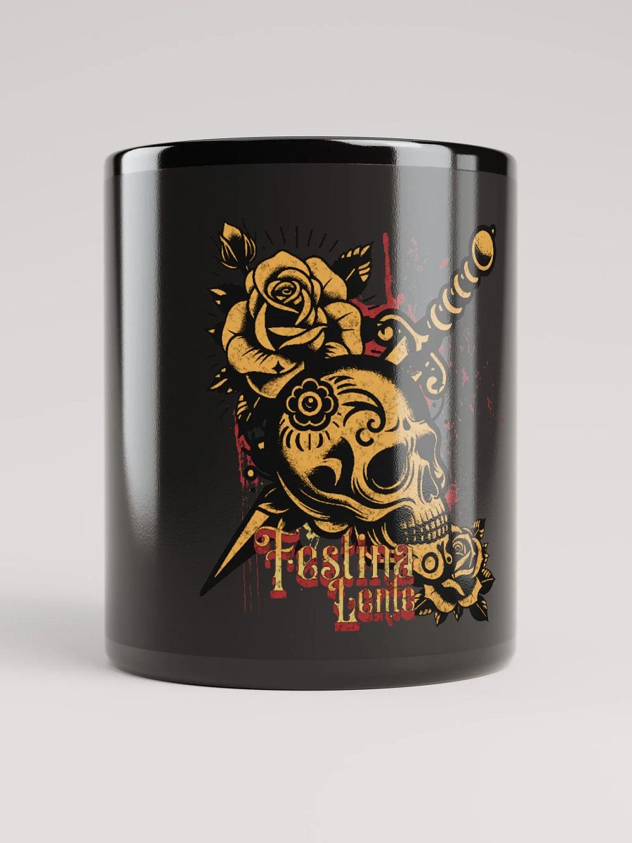 Skull Art Festina Lente Mug product image (10)