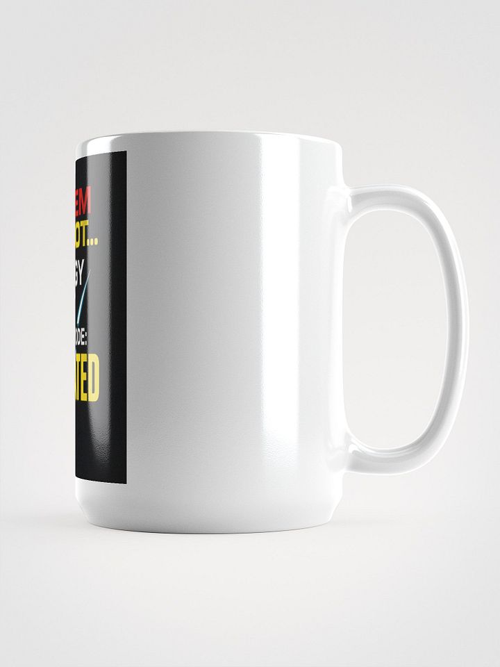 System Reboot Mug – Winner Mode (15 oz White) product image (2)