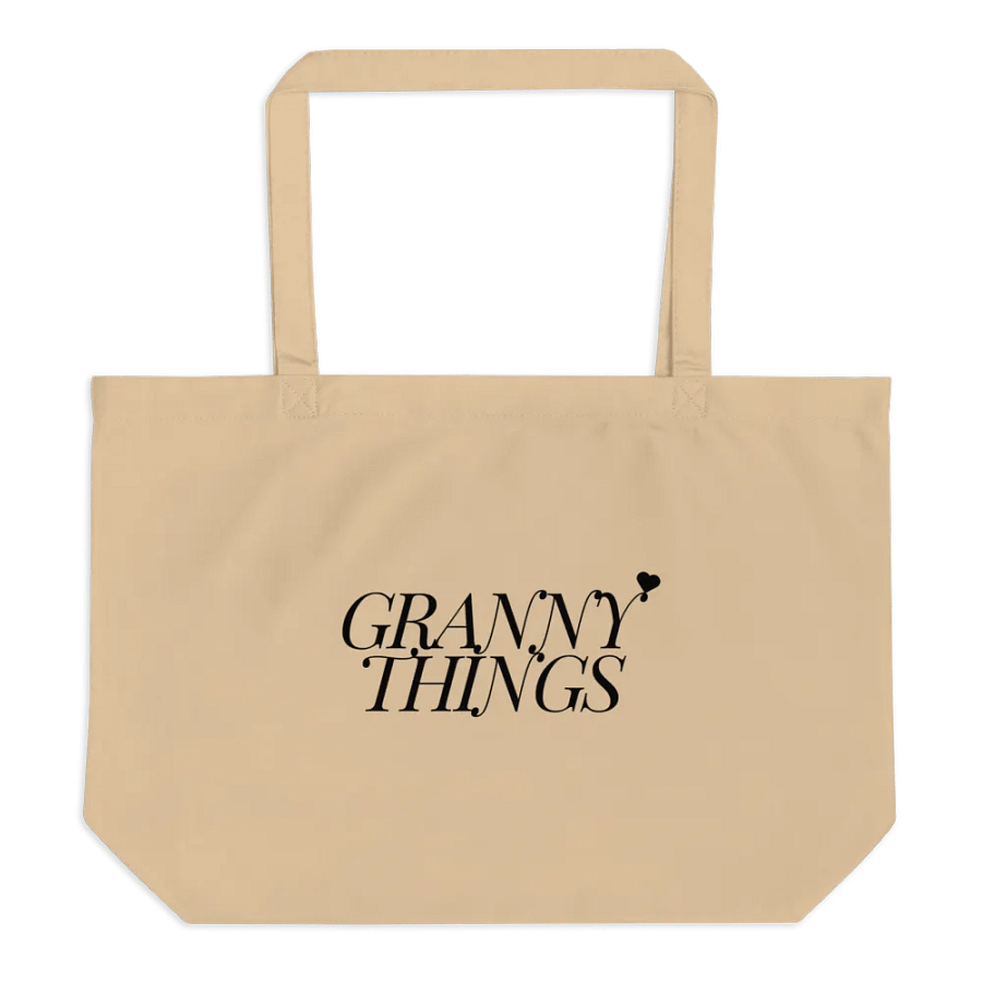 Granny Things Organic Canvas Tote product image (1)