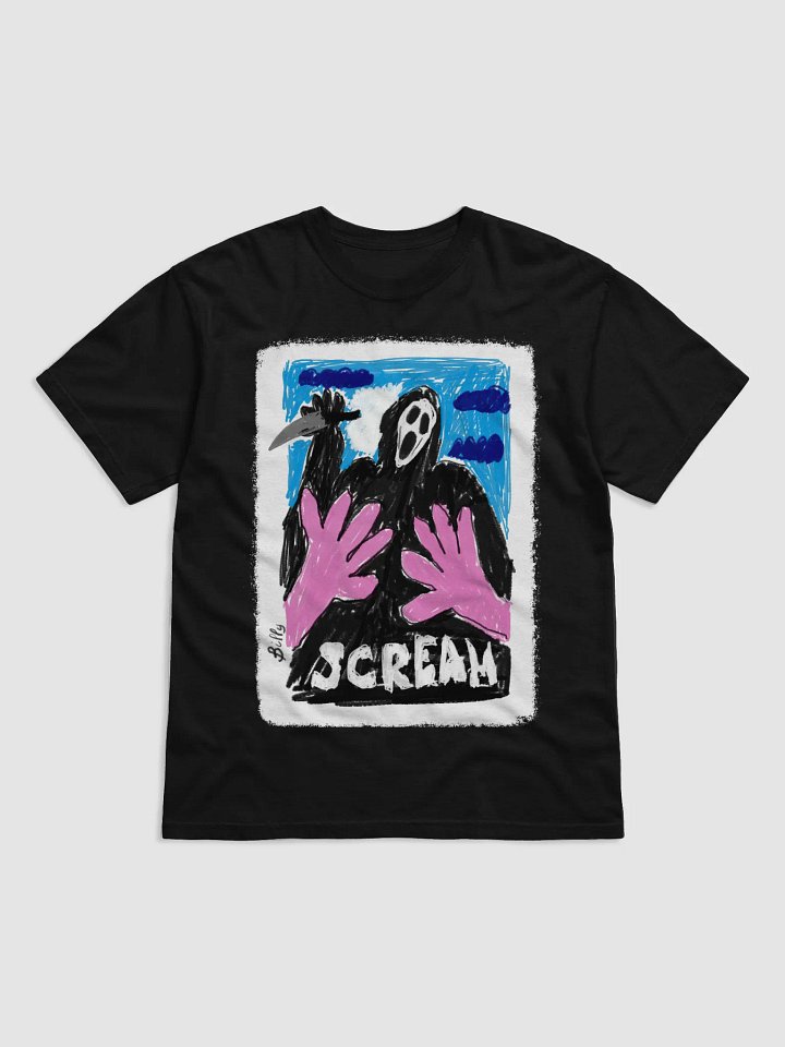 📞😱 “SCREAM” – What's Your Favorite Scary Movie? Unisex Creepy Tee To Die For 🔪😱 product image (1)