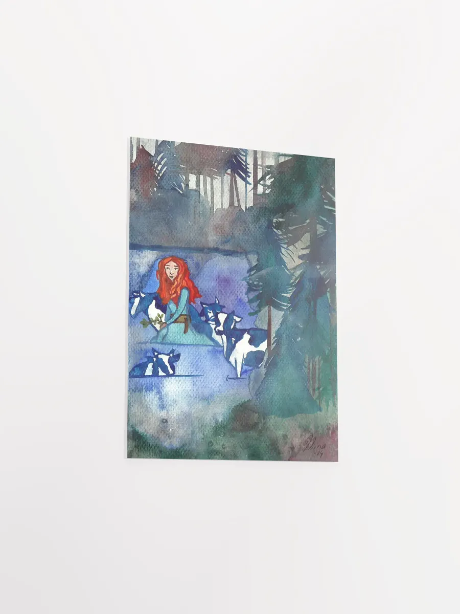 Vellamo And The Magic Cows Art Print product image (9)