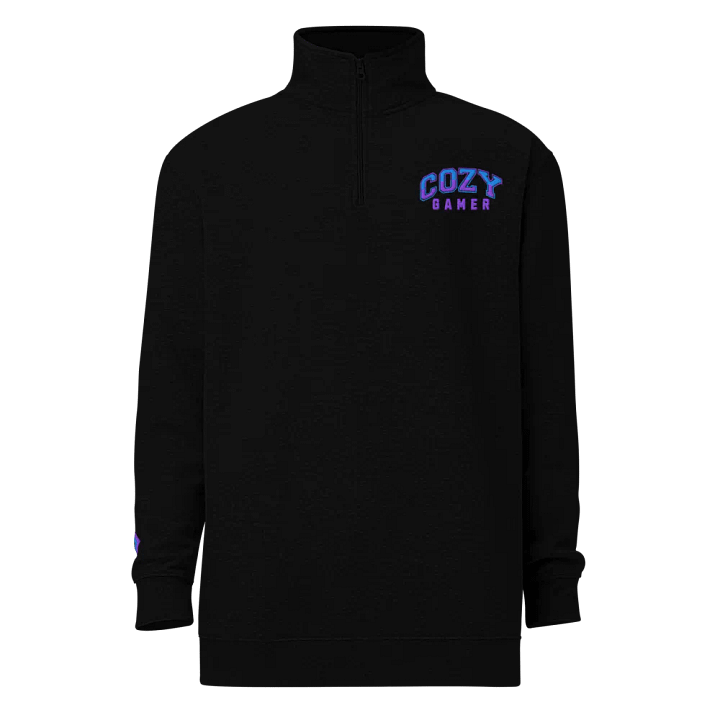 COZY GAMER Embroidered 1/4 Zip product image (1)