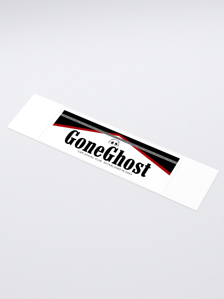GoneGhost BrandLabel Sticker product image (1)