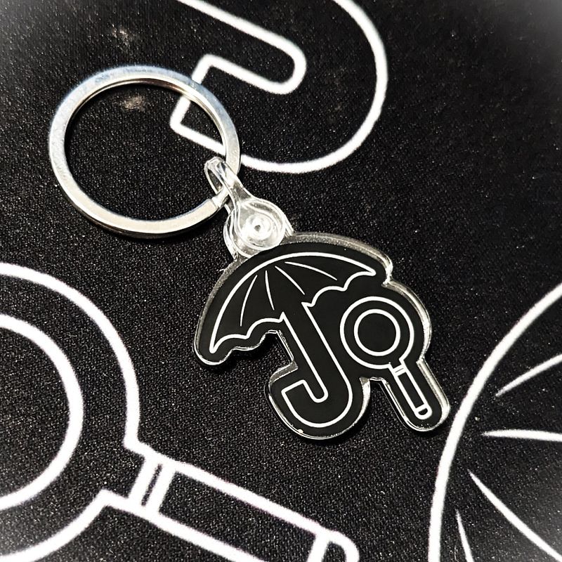 J.I. Logo Keychain