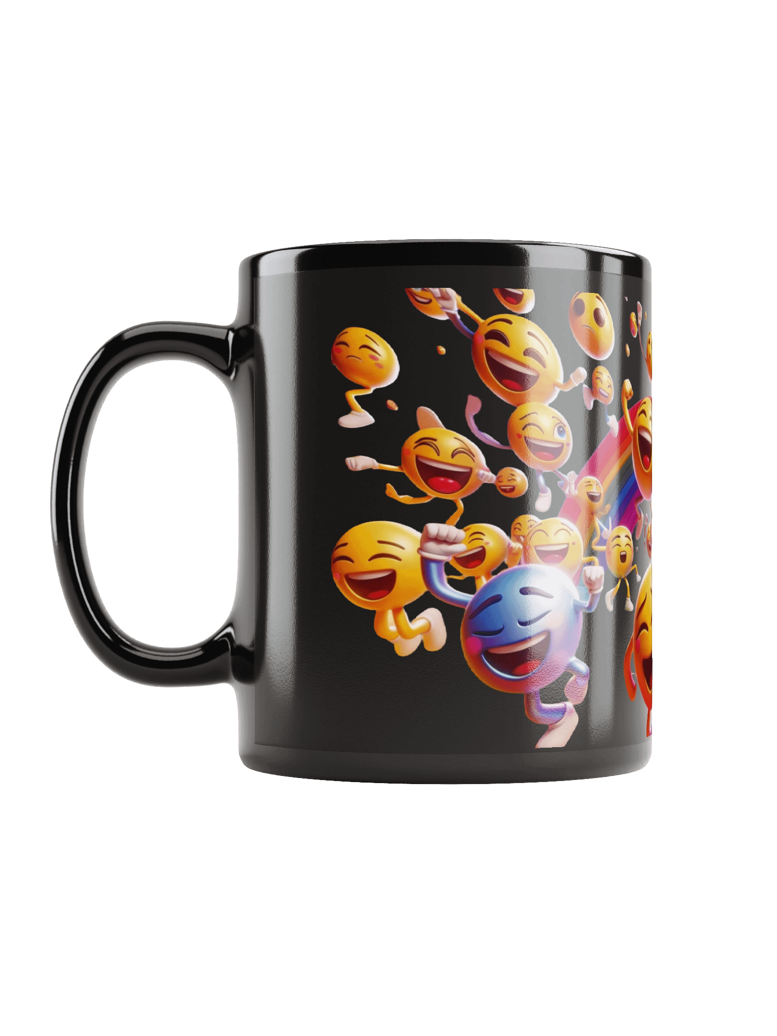 Black Glossy Mug product image (11)