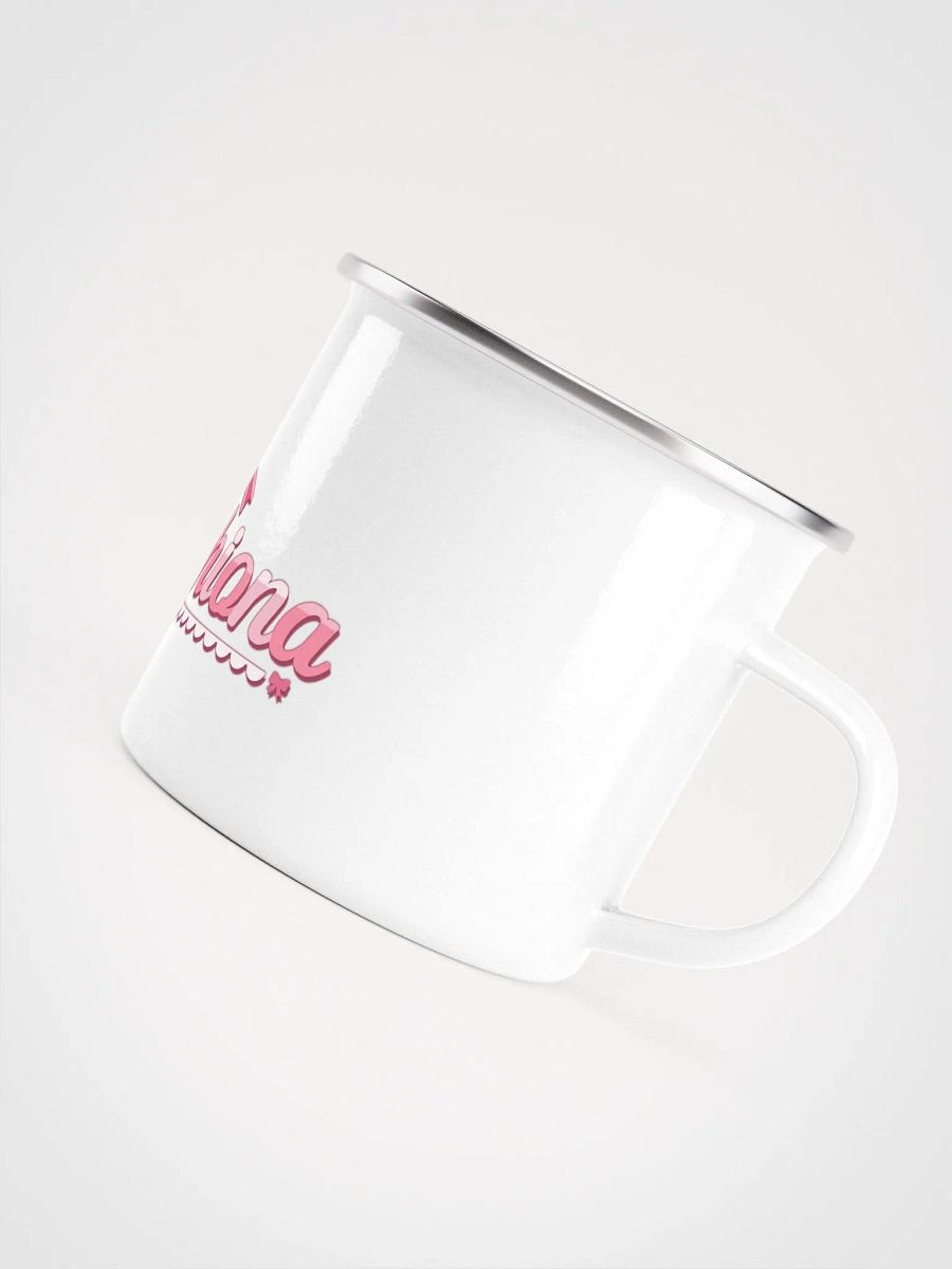 Squeakychiona Logo 12oz Enamal Mug product image (5)