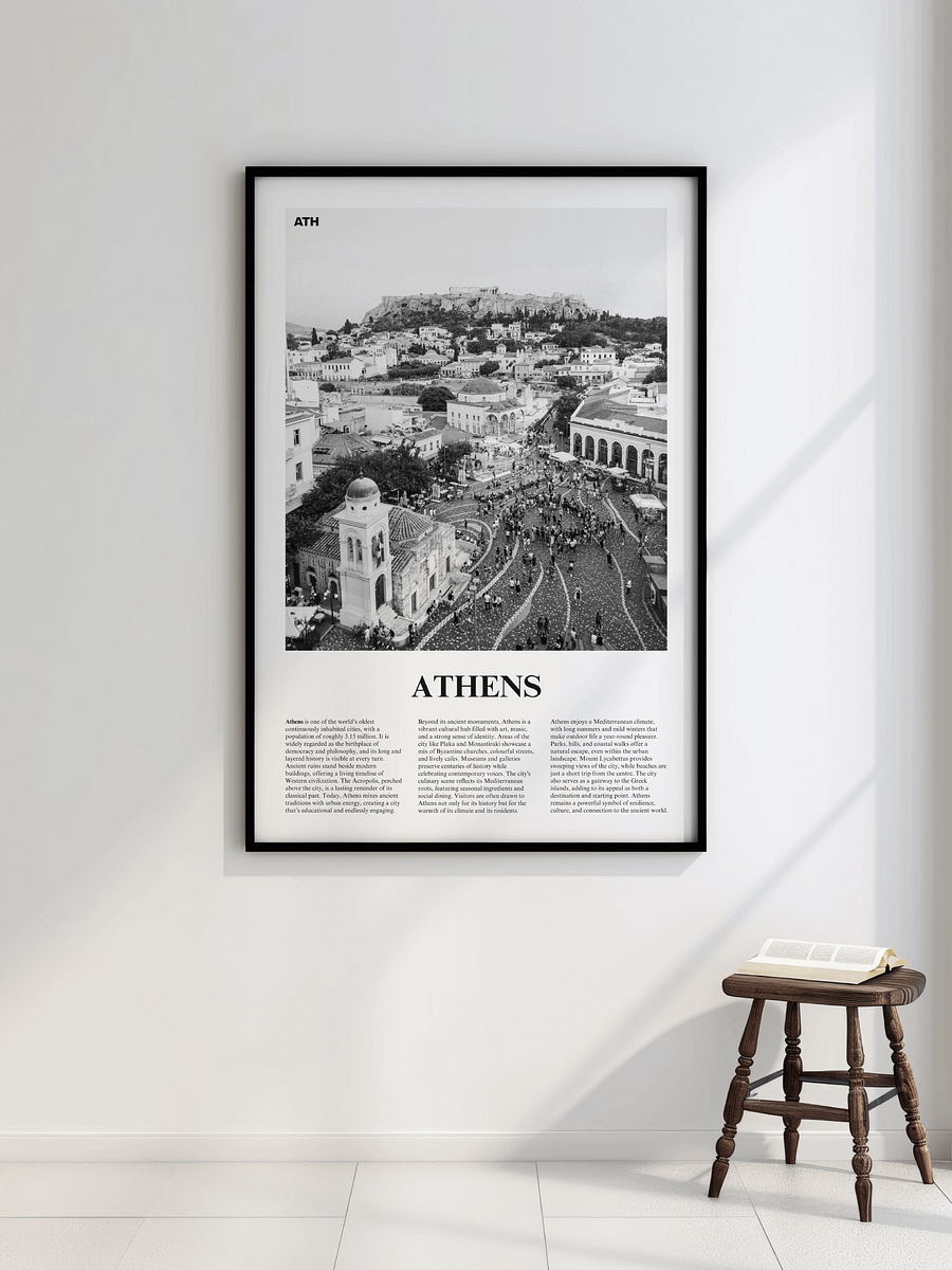 Athens 01 Newspaper Poster product image (2)