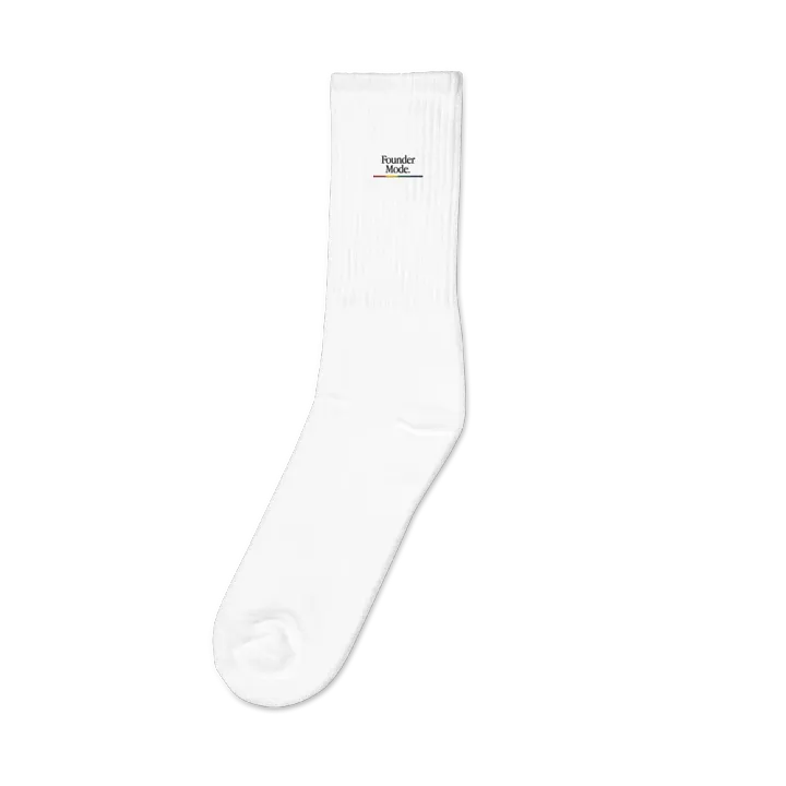 founder mode socks - 100% cotton product image (1)