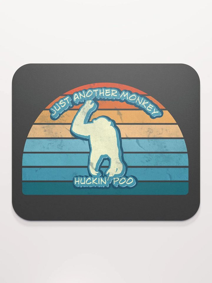 Retro Poo - Mouse Pad product image (2)