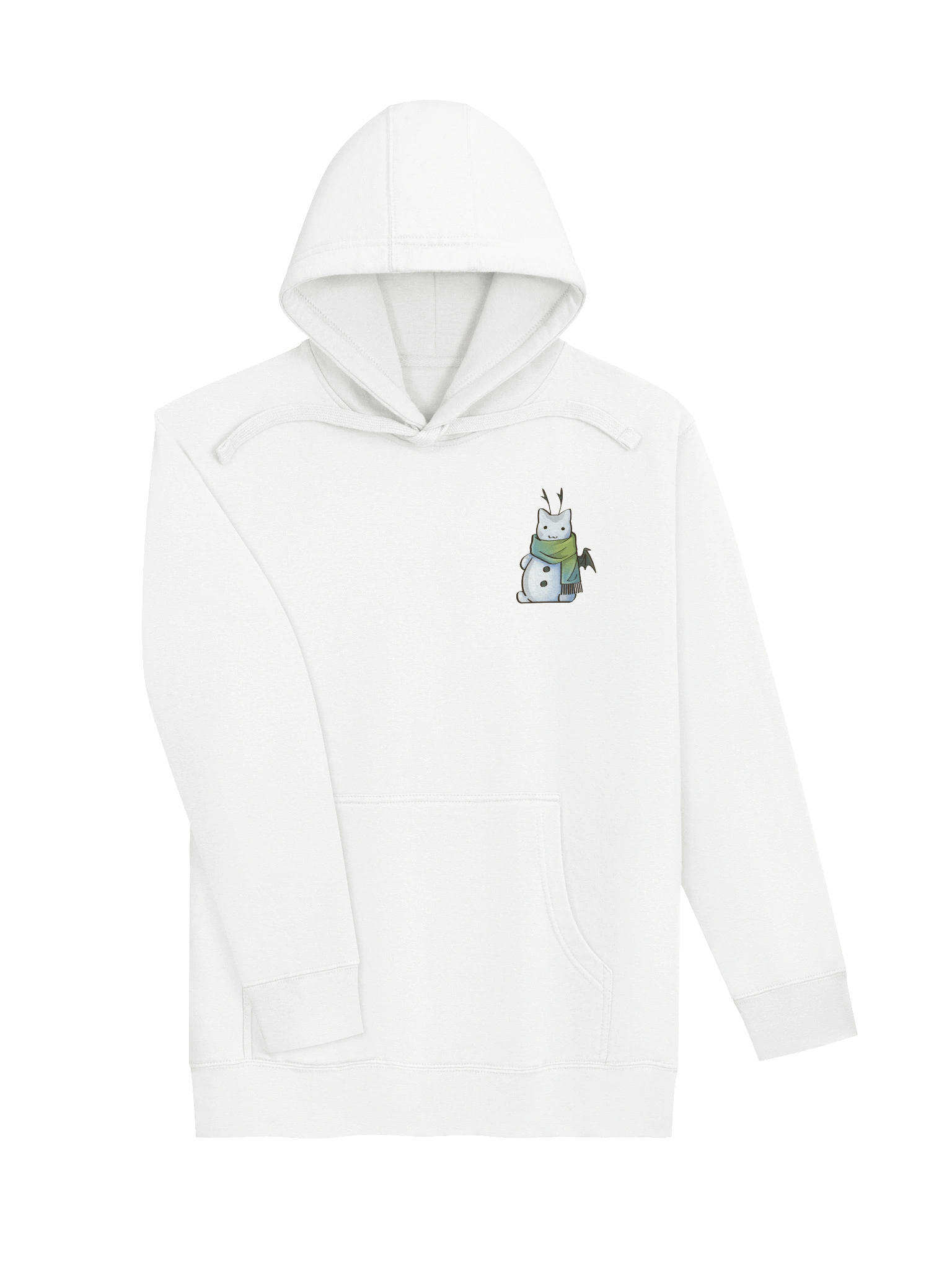 Christmas Snowcat hoodie (light edition) product image (3)