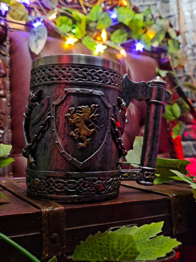 The Armored Kingdom Roaring Lion Crest Mug product image (5)
