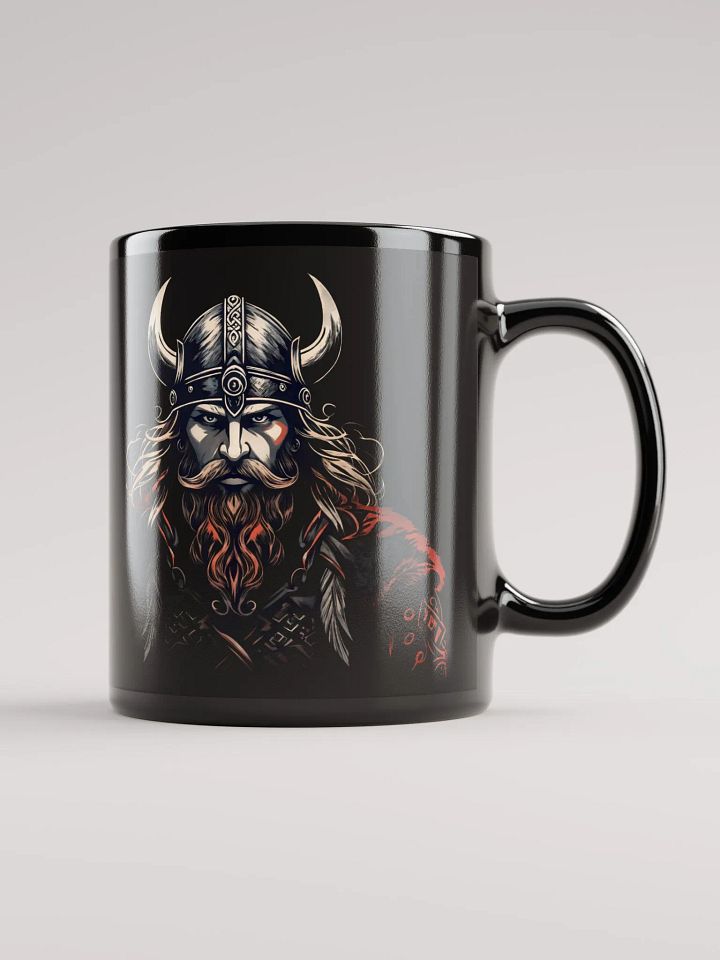 Black Glossy Mug - Viking product image (1)