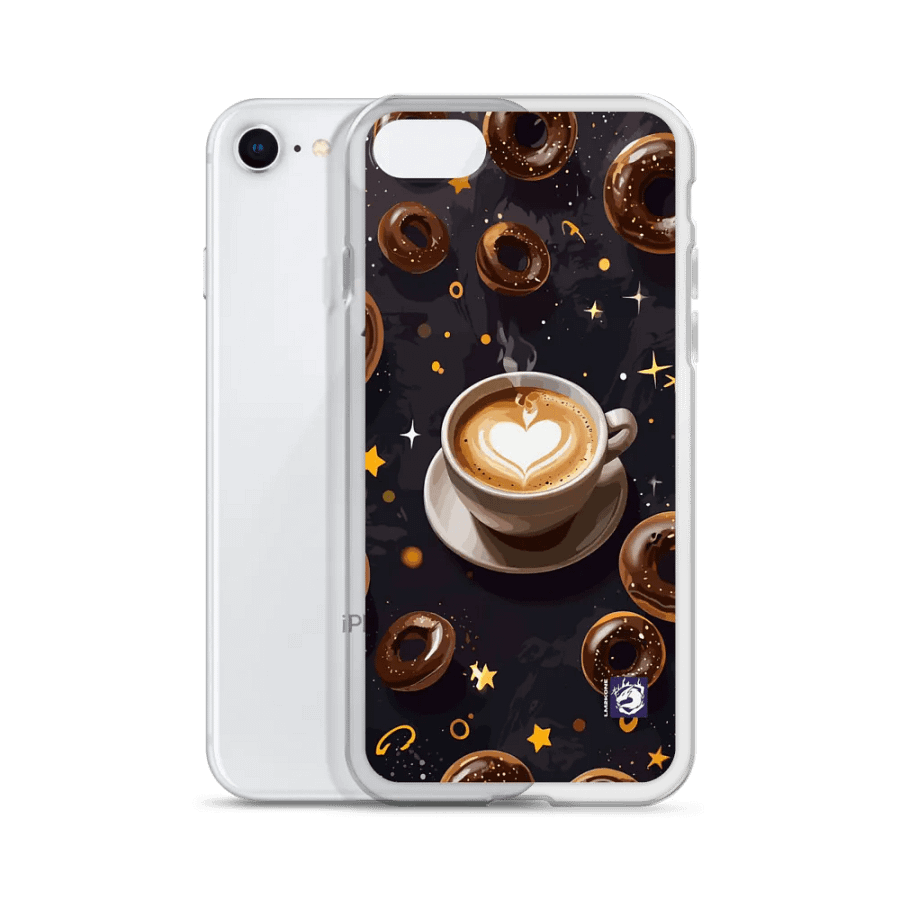 Whimsical Coffee and Donuts iPhone Case product image (51)