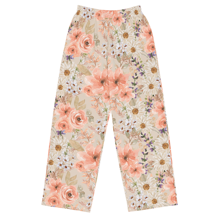 Orange Flowers Pants product image (1)