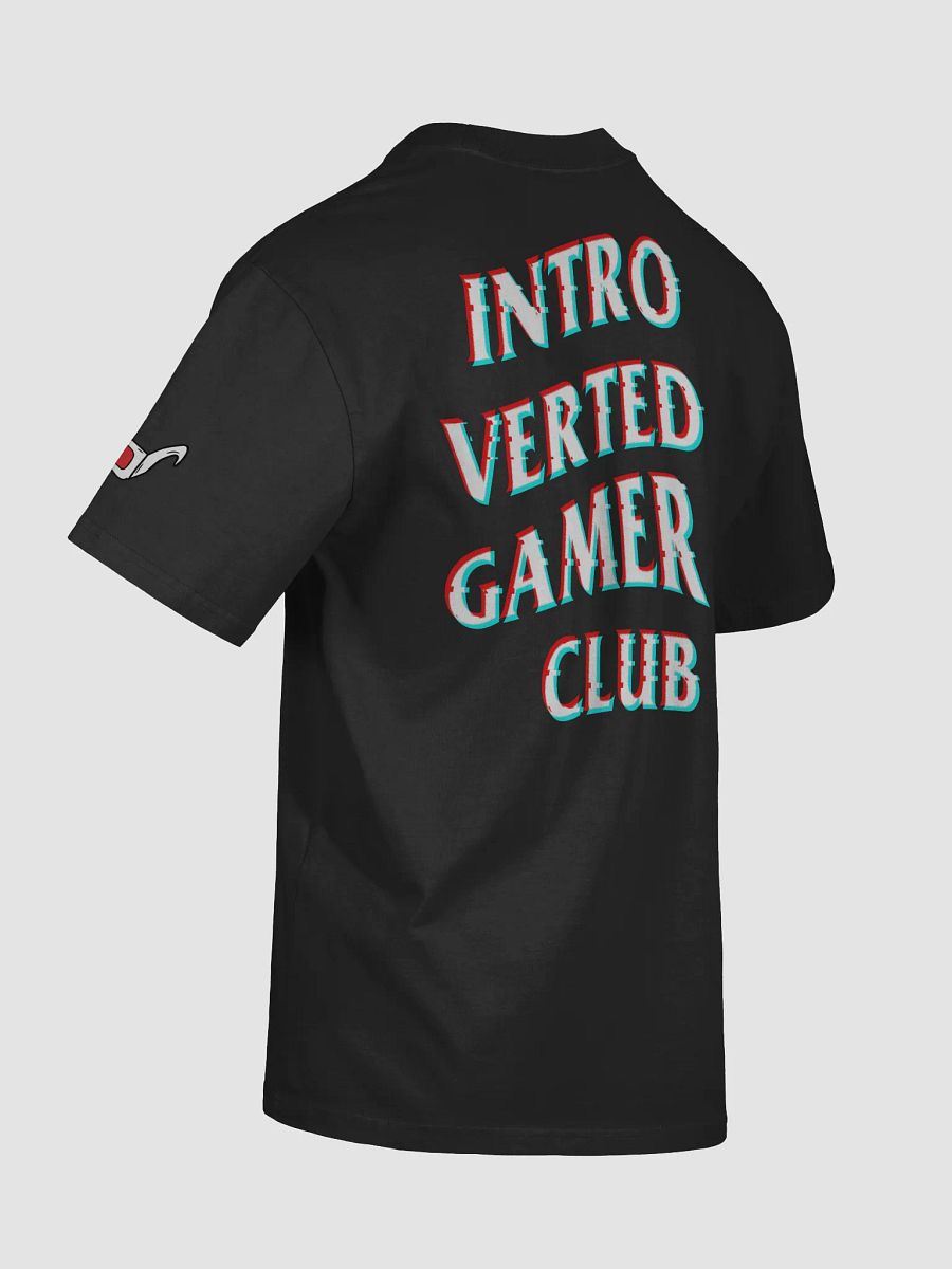 Introverted Gamer Club "Anaglyph'd" Oversized Tee product image (8)