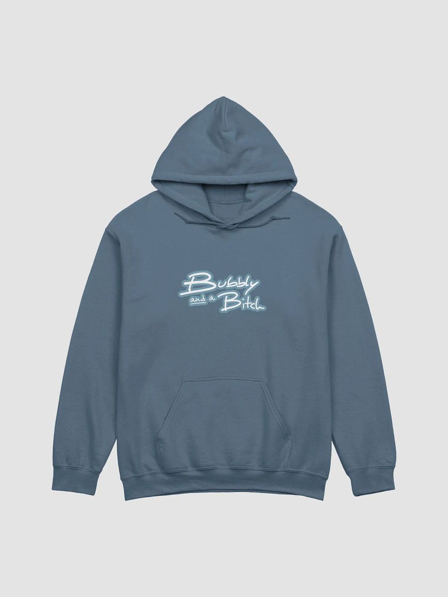 Bubbly and a B*tch (lined design, #709AAF) classic hoodie product image (44)