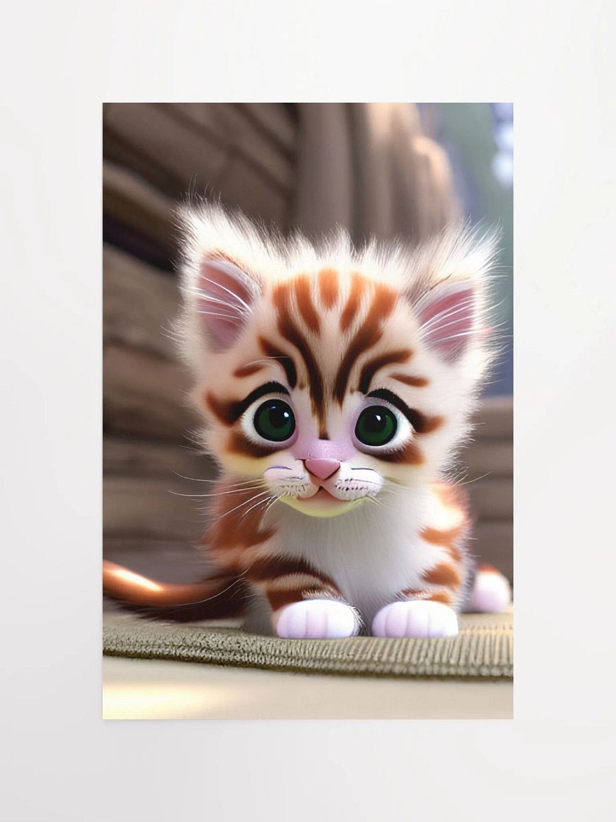 Cabin Companions - Forest Kitty Poster product image (11)