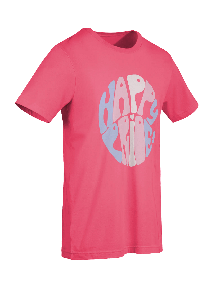Transgender Happy Pride big print tee product image (9)