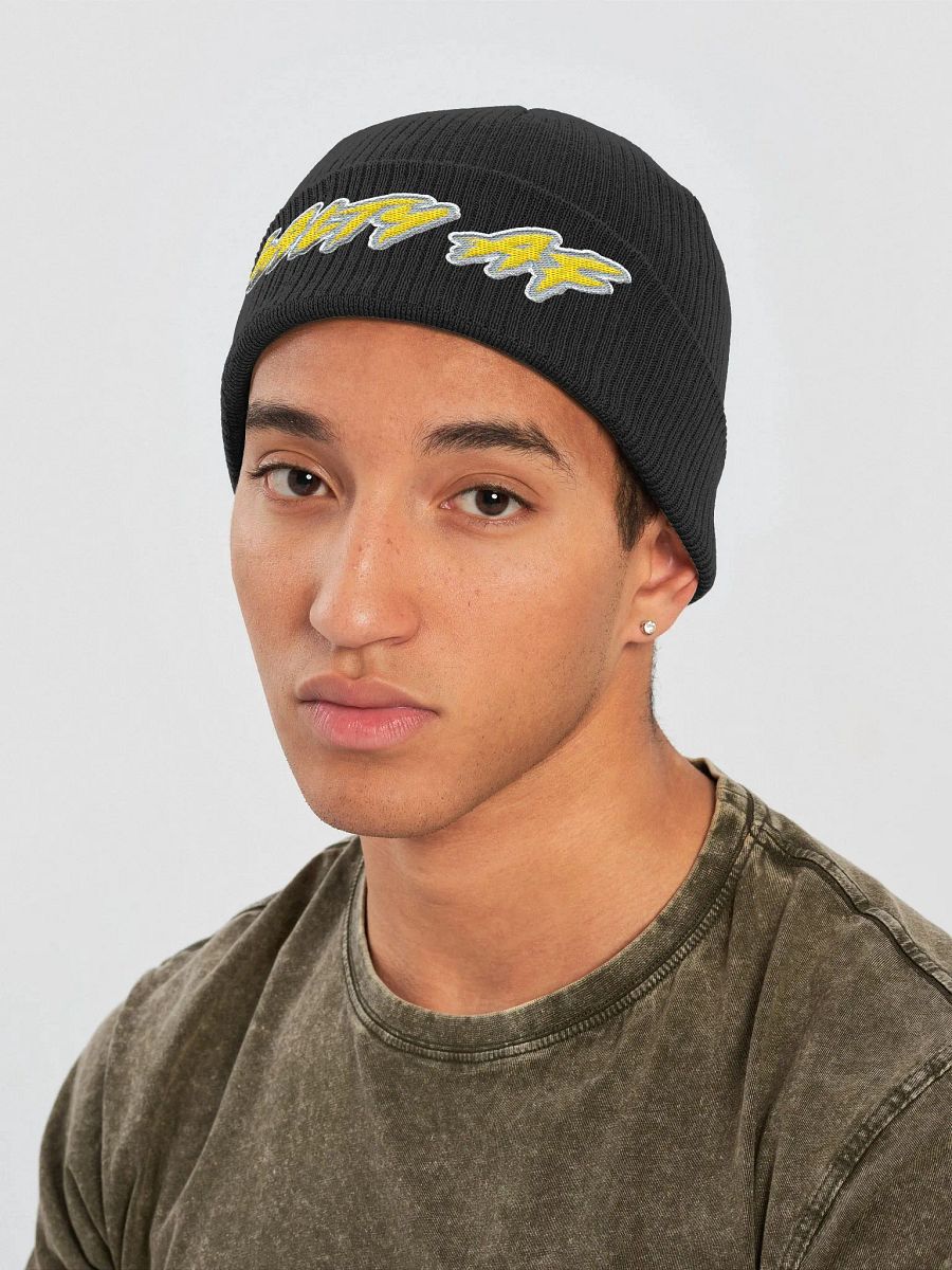 salty af yellow beanie product image (3)