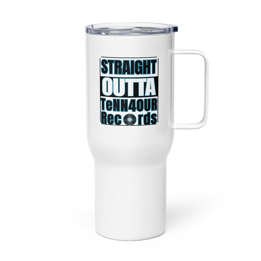 STRAIGHT OUTTA TeNN4OUR Records Travel Mug product image (4)