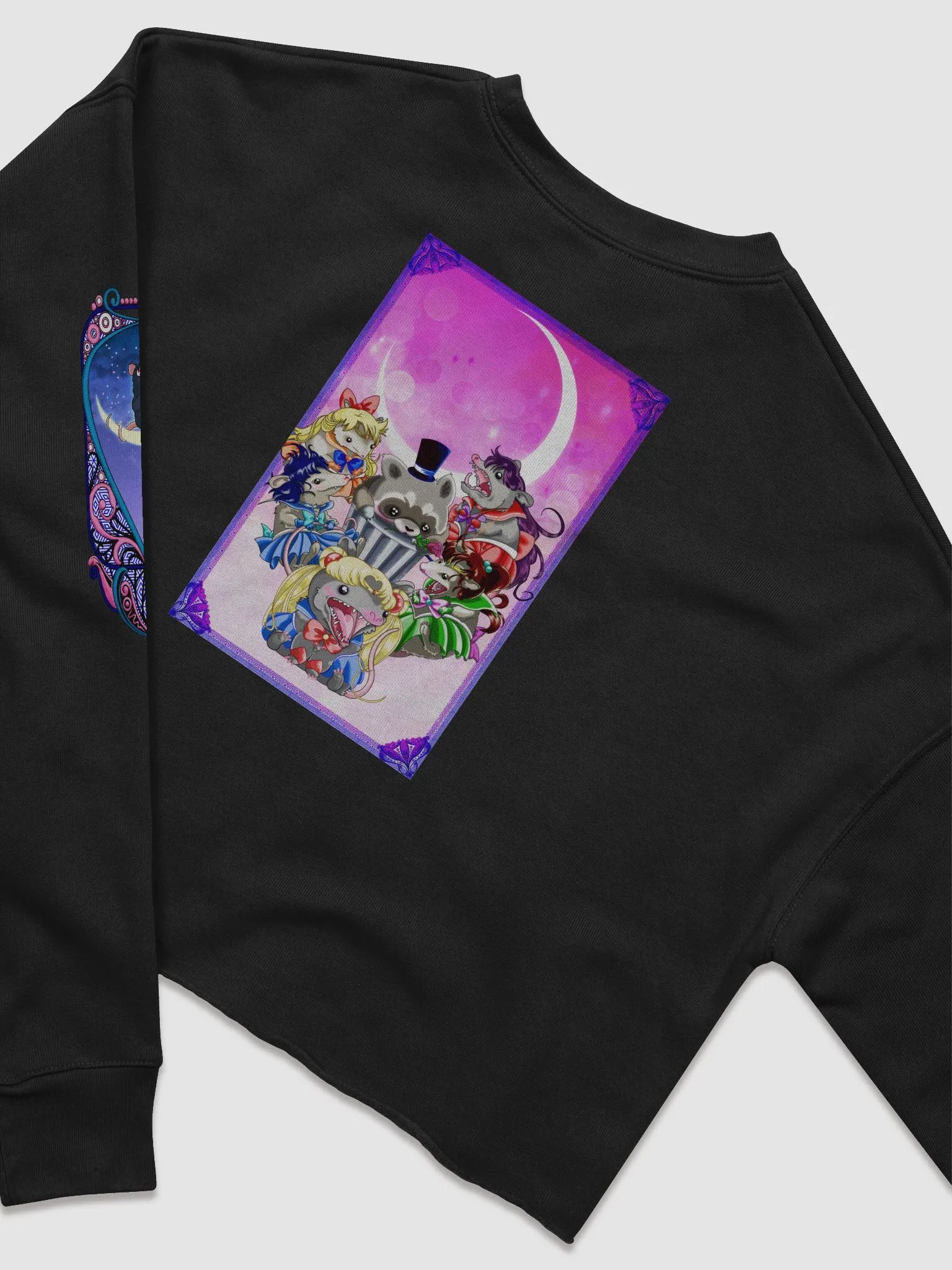 Possum Moon: Bella+Canvas Women's Fleece Crop Sweatshirt product image (7)