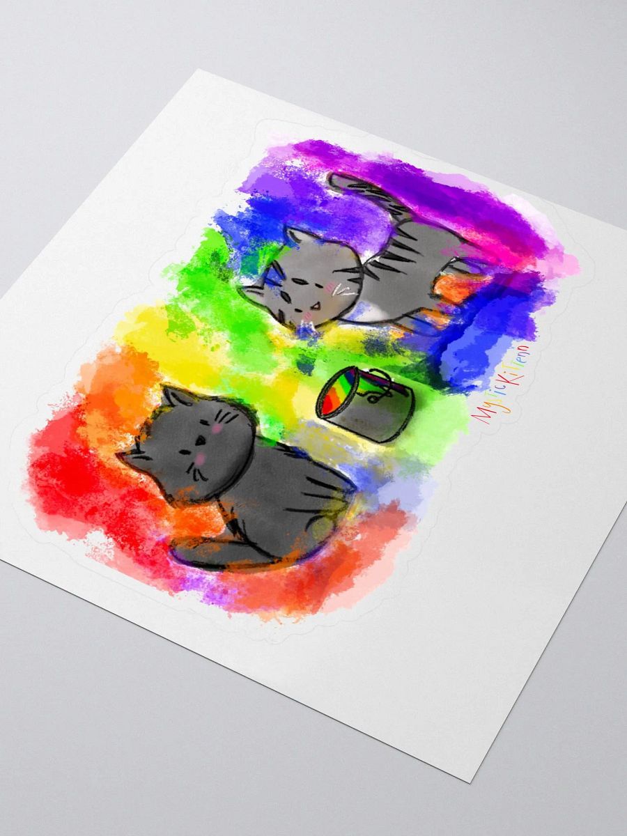 MysticKittenn x Pride // Kiss Cut Sticker product image (3)