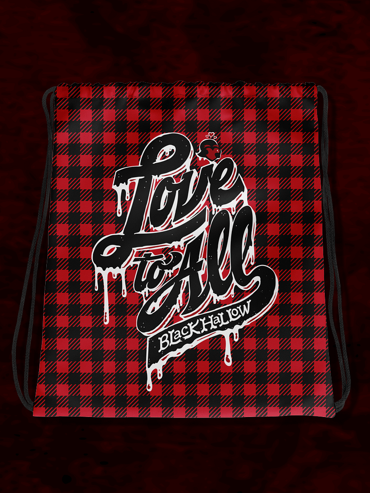 L2A 2022 Flannel Drawstring Bag product image (1)