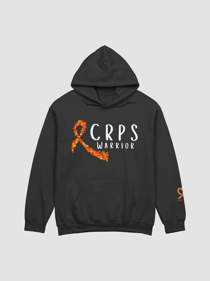 CRPS Warrior Bubble Ribbon Hoodie- White Print product image (1)
