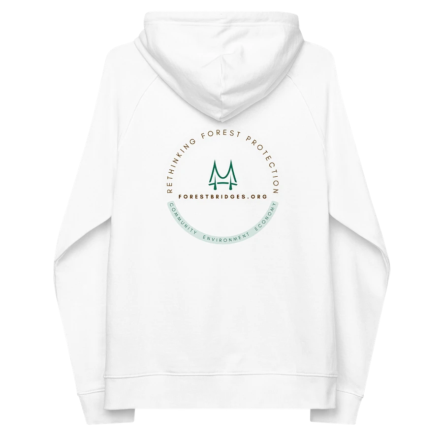 Forest Bridges Hoodie with Logo on Front & Emblem on Back product image (10)