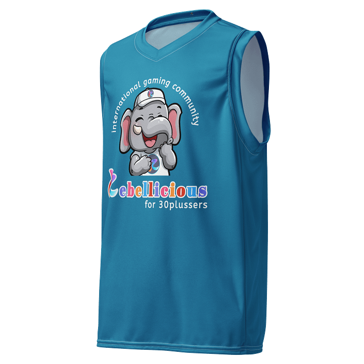 Basketball Jersey Laughing Rebelphant product image (1)