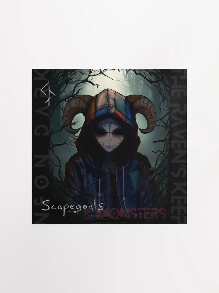 Scapegoats and Monsters Cover Enhanced Matte Paper Print Poster product image (1)