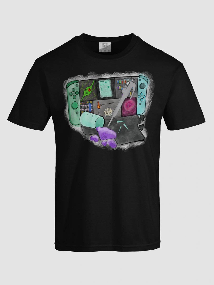 Scientists who game t-shirt product image (29)
