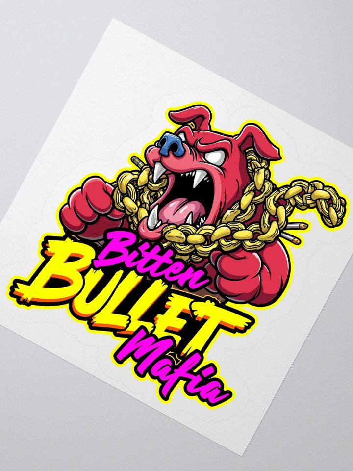Bitten Bullet Mafia - Pocket Bully Sticker product image (4)