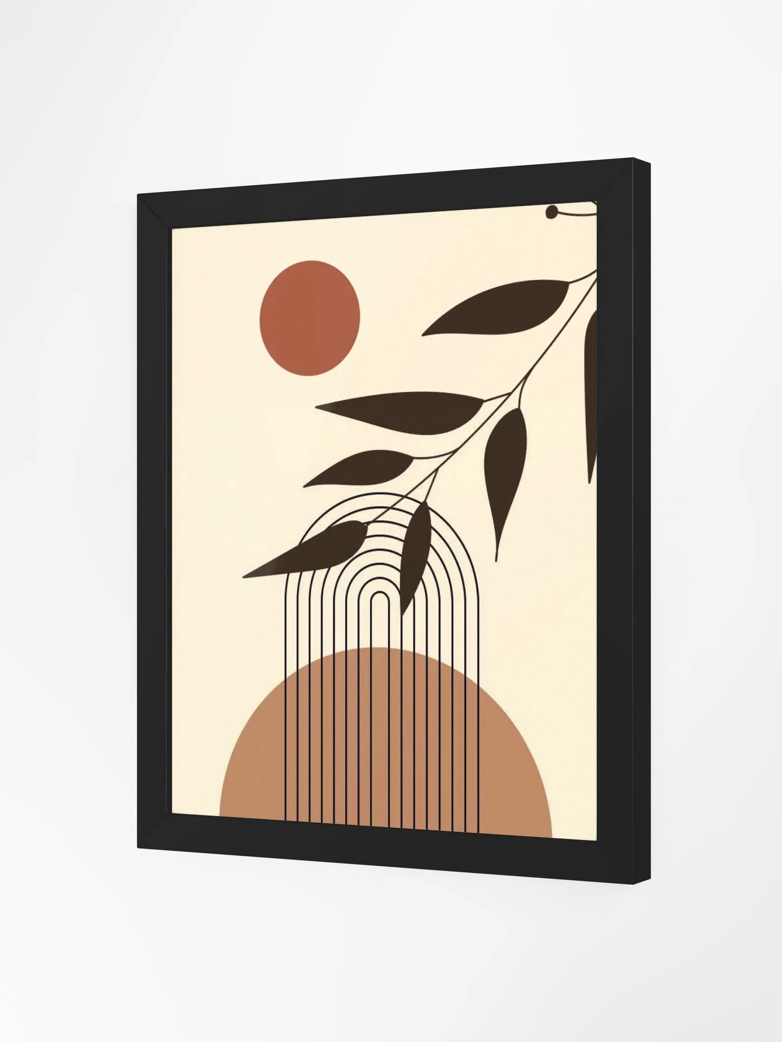 Sunlit Foliage Framed Poster product image (22)