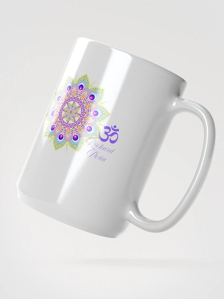 Purple Om Richard Peña on glossy coffee mug product image (2)