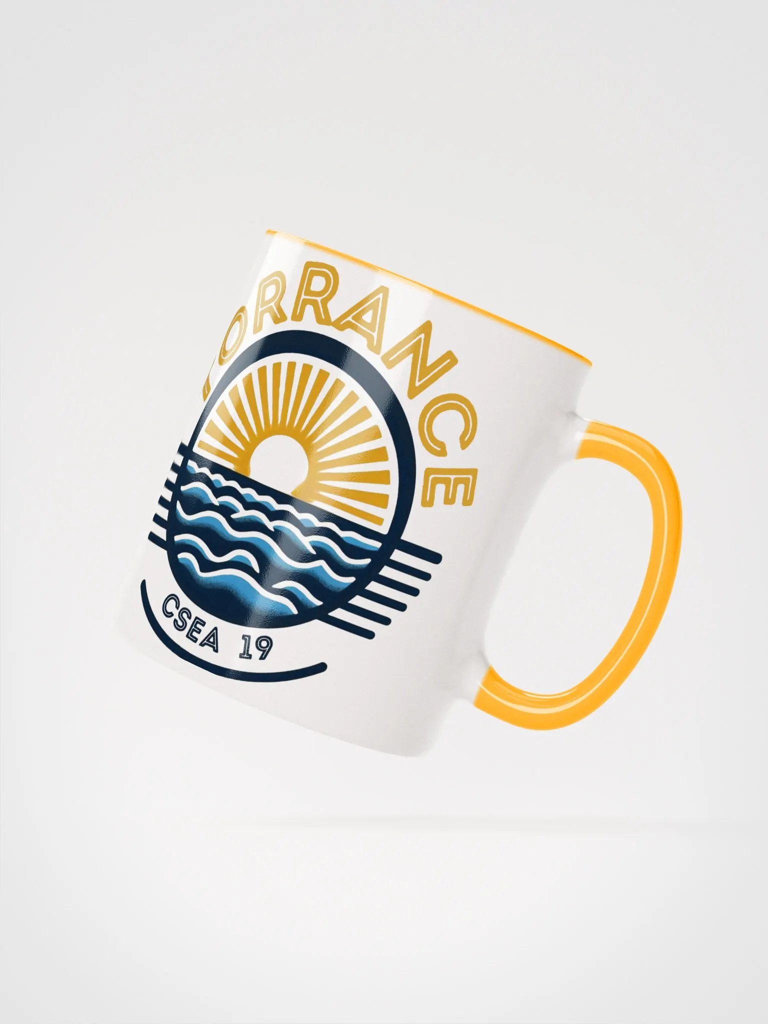 TUSD/CSEA Sun & Waves Ceramic Mug product image (2)