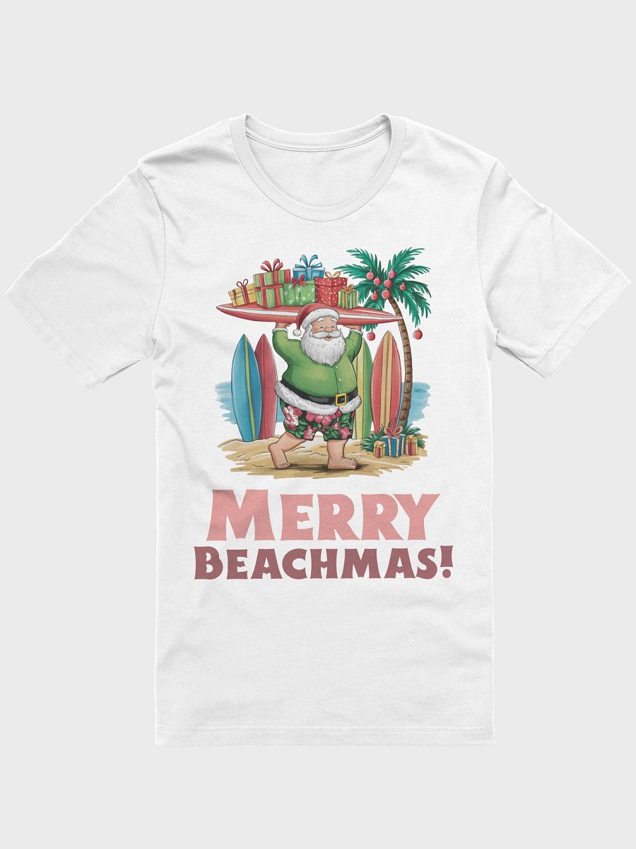 Santa's Surfing Beachmas T-Shirt product image (2)