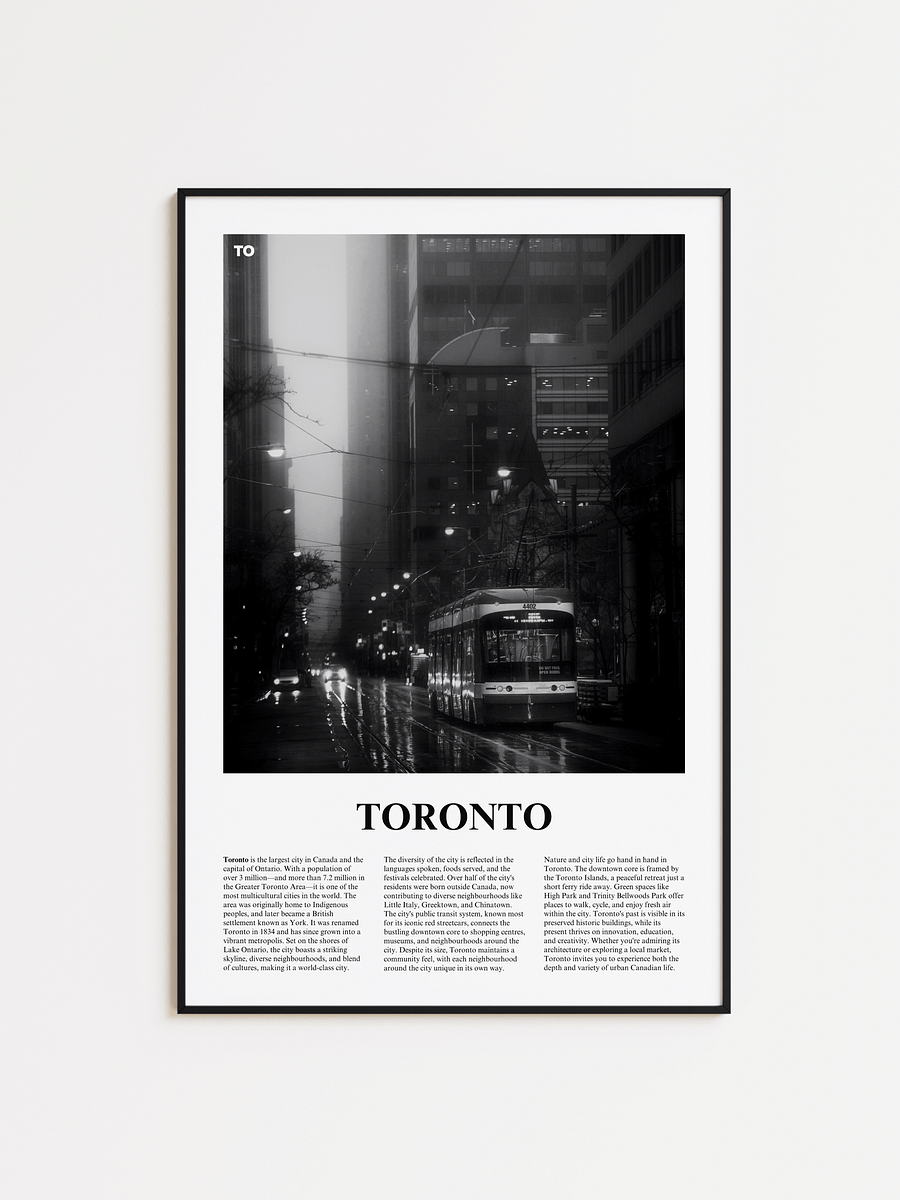 Toronto 06 Newspaper Poster product image (1)