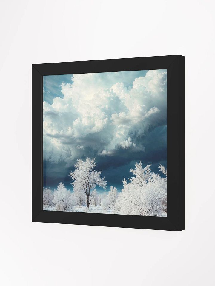 Dramatic Winter Wonderland Framed Print product image (22)