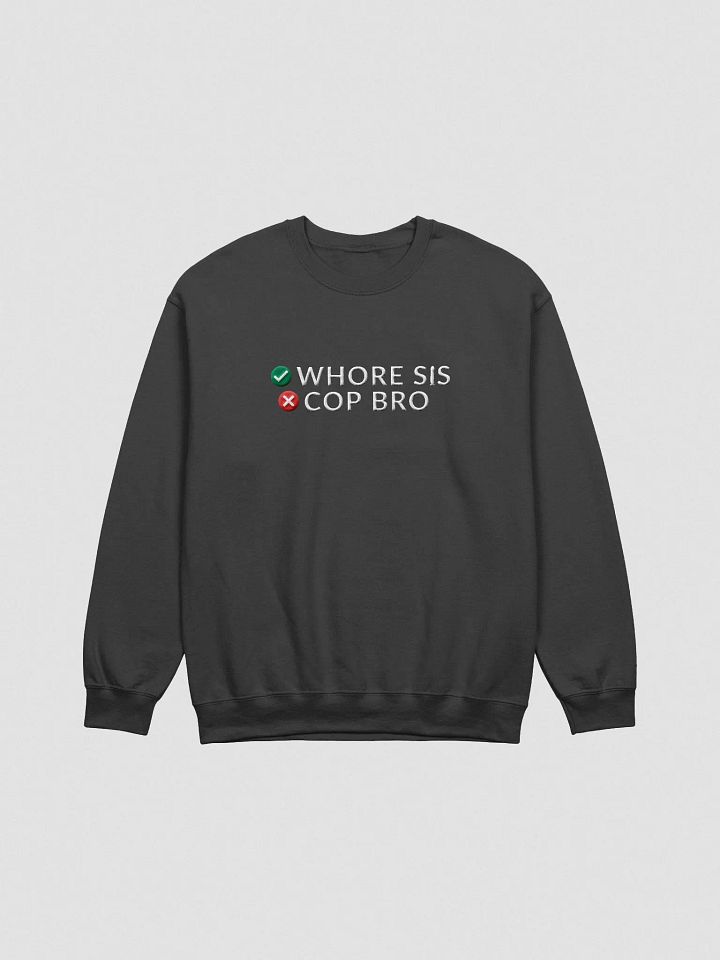 WHORE SISTER EMOJI - CREWNECK product image (2)