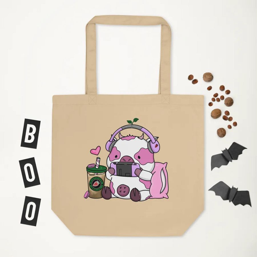 Comfy Cow Tote Bag product image (6)