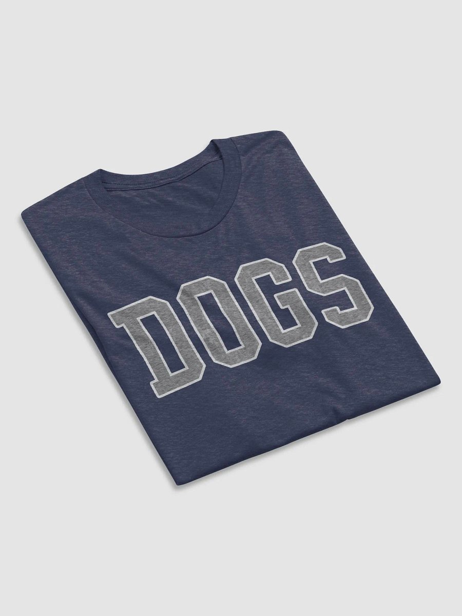 TEAM DOGS - Grey Heather Text product image (1)
