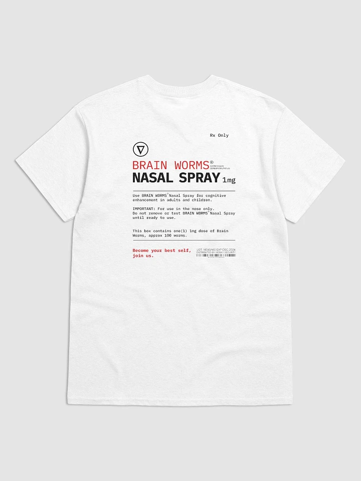 Brain Worms Nasal Spray Shirt product image (1)