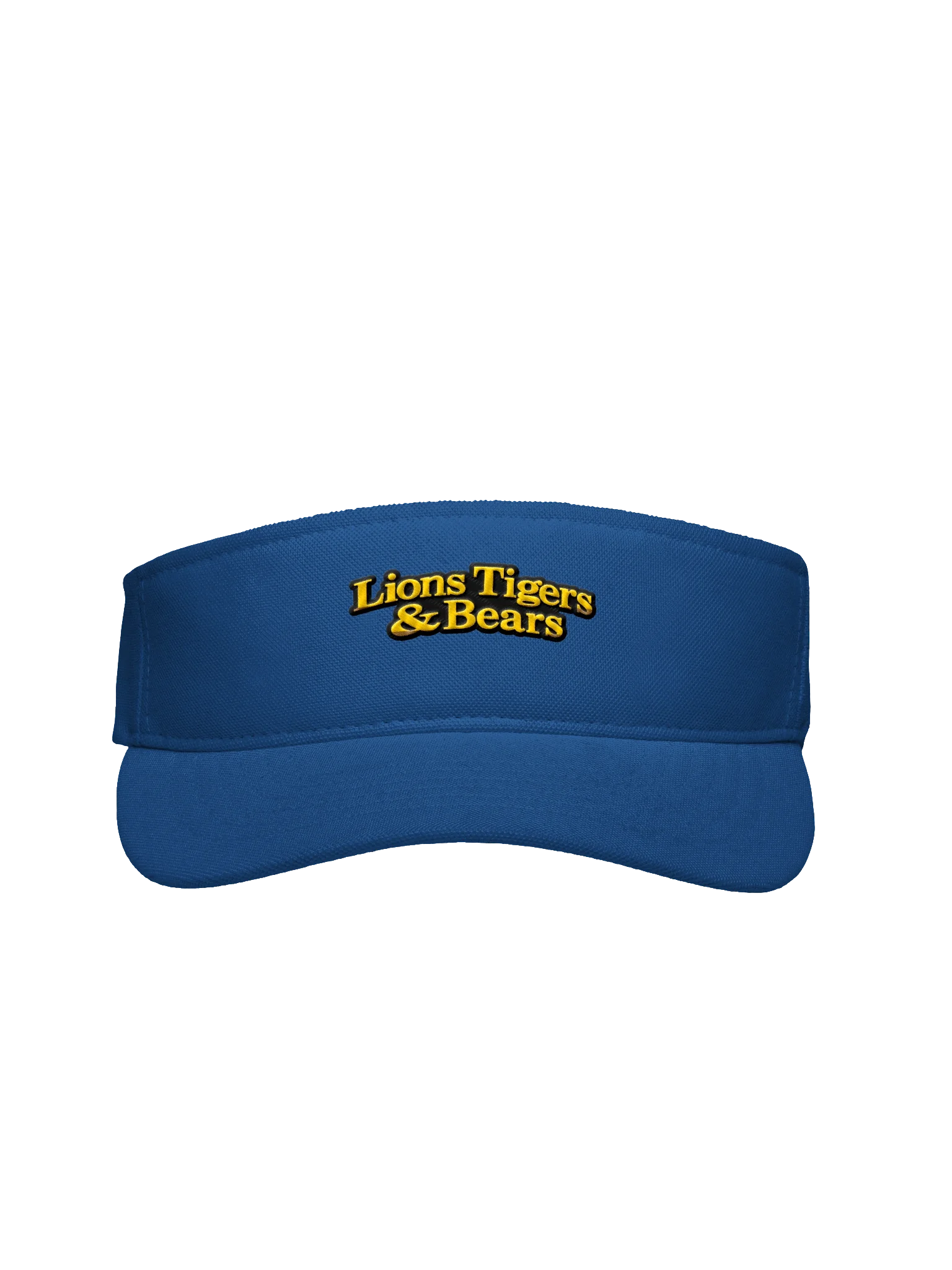 Lions Tigers & Bears Embroidered Visor product image (1)