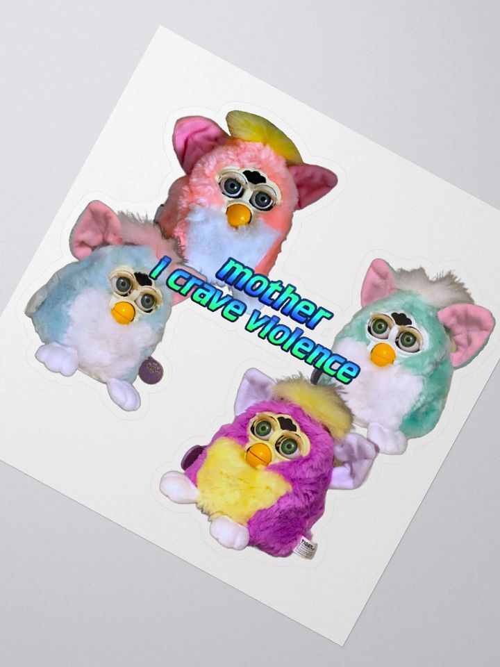 I Crave Violence Sticker product image (2)