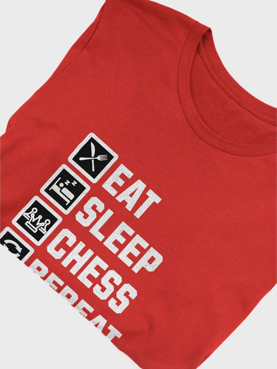 Eat Sleep Chess Repeat (Bella+Canvas T-Shirt) product image (3)